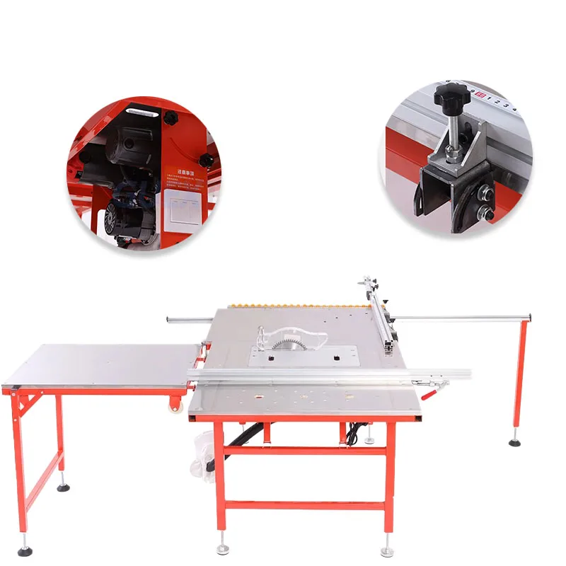 Multifunctionalwoodworkingpushtablesawlifttablesawintegrated