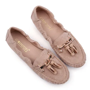 

Nurse Shoes Dress Flats Women Round Toe 2019 Fashion Women's All-Match Casual Female Sneakers