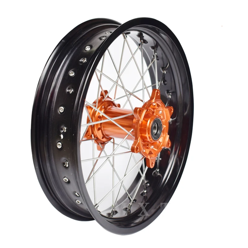 Колесные диски для мотоциклов раздвижные шины 3,5-17 after4.25-17 KTM EXC250 EXC525 SX-F SX125 SX250 SX-450350 F EXC200. 2003