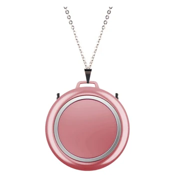

Necklace Air Purifier, Hanging Neck Portable Car Oxygen Bar Negative Ion Air Purifier(Rose Red)
