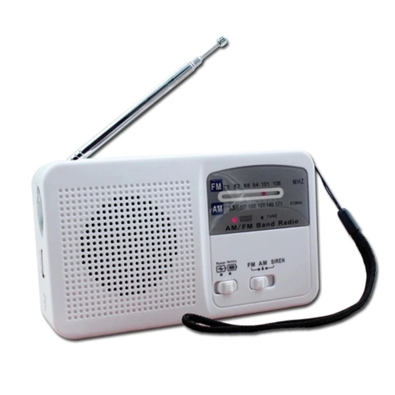 Солнечная энергия радио аварийный банк питания для мобильного телефона FM AM двухдиапазонный радио для наружного радио телефона зарядное устройство фонарик рукоятка