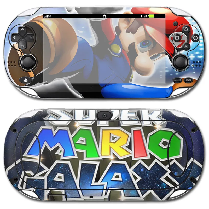 Marios наклейка для PS Vita psv 1000 видео игры Скины наклейки виниловые кожа Ptotector Обложка для Play Station Vita1000 - Цвет: YS-PSvita-0327