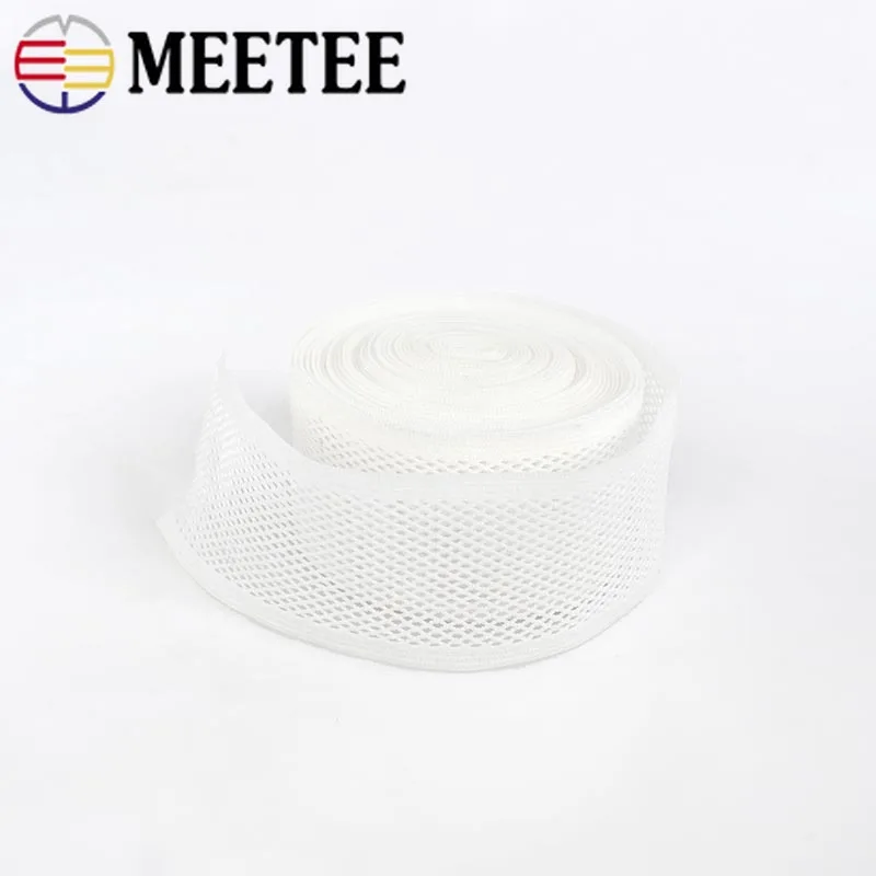 9Yards Mesh Elastic Webbing Girdles Skirts Soft Skin Stretching Band Baby Clothing Sewing Rubberbands DIY Accessories|Тесьма| |