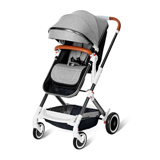 $US $179.40  Baby stroller high landscape stroller can sit reclining light folding portable umbrella baby shock 