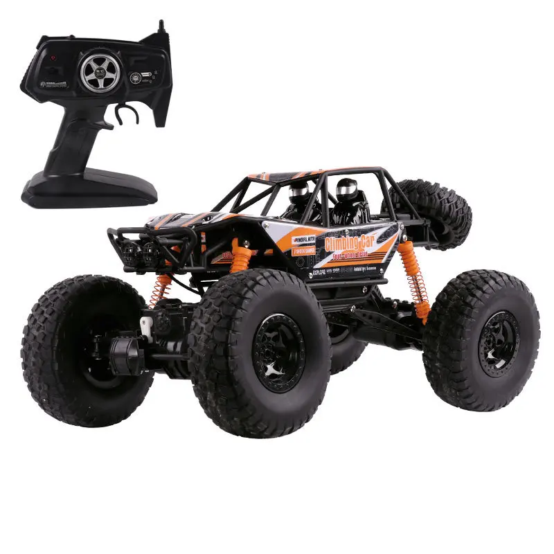 RC автомобиль Рок Гусеничный 1:14 2,4 ГГц 4WD внедорожный альпинистский водонепроницаемый пульт дистанционного управления автомобиль электронная детская Радиоуправляемая машинка