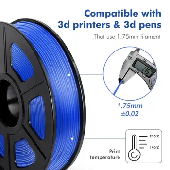 

TPU Filament 3D Printer Filament 1.75 mm 1.1LBS 0.5KG 3D Printing Consumables TPU Low Odor Dimensional Accuracy +/- 0.02 mm