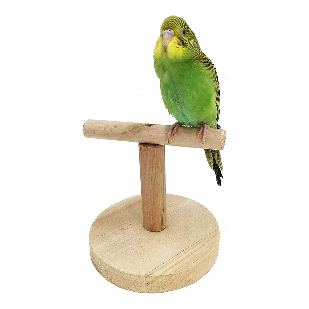 Pet Bird Parrot деревянная подставка окунь игровая площадка платформа жевательные для клетки игральные игрушки