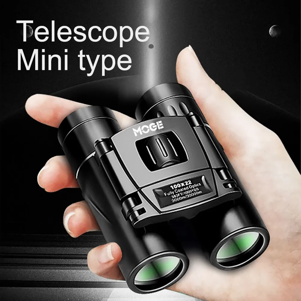 100x22 HD Telescope Mobile Phone Binoculars High Magnification Micro Night Vision Camera 30000m Telescopes for Hunting Camping
