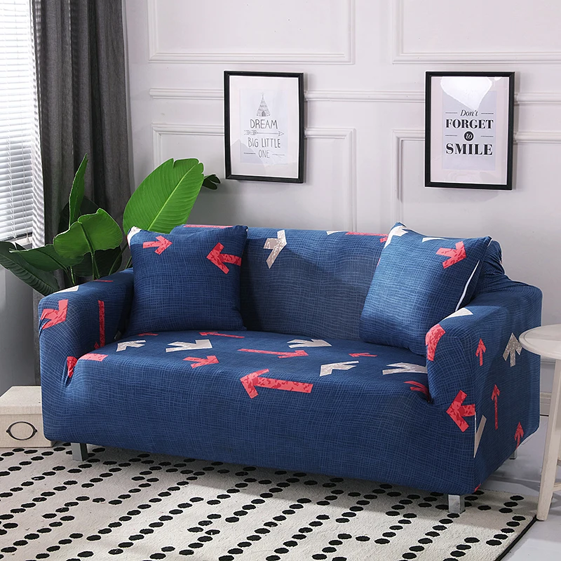 Четыре сезона геометрический рисунок оленя диван с принтом-чехол плотно Обёрточная бумага все включено эластичный диван вытирается полотенцем секционный диван Ipad Mini 1/2/3/4-seater