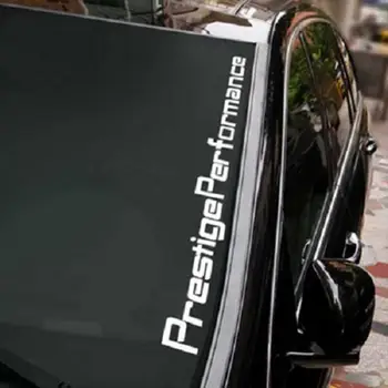 

Prestige Performance English Car Stickers Windshield Reflective Car Stickers Motorcycle Car Styling Decoration Window Sticker