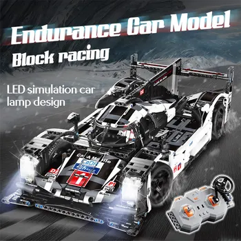 

Hipac 1589PCS Endurance Racing Building Blocks RC Car Remote Control Racing Cars Technic Drift Bricks Blocks Toys For Children