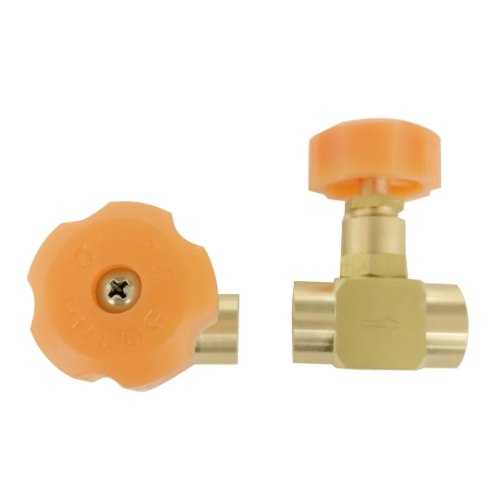 Медный игольчатый клапан 1/" NPT Female 600 PSI
