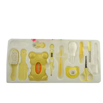 

Baby Nail Scissors Set Newborn Nail Clippers Trimmer Manicure Hair Thermometer Safety Scissors Nail Care Suit