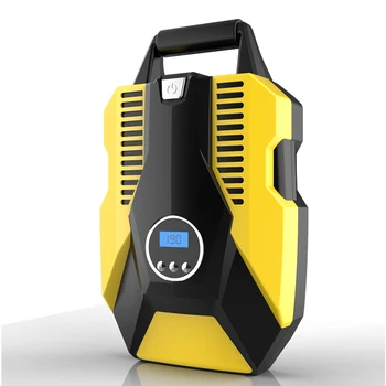 

Car Tire Inflatable Pump, Portable Automatic Digital Display Dc 12V Air Compressor For Auto Motorcycles Bicycles.