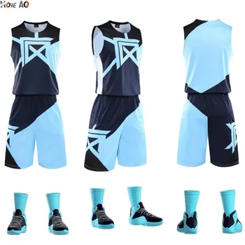 

HOWE AO Men College Basketball Jerseys Custom Basketball Uniform Sets Professional jersey Basketball Quick Dry Sportswear