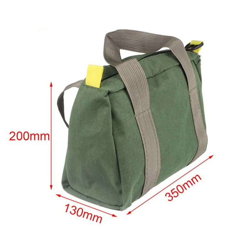 trolley tool box 1Pcs Portable Waterproof Oxford Canvas Hand Tool Storage Carry Bags Pliers Metal Toolkit Parts Hardware Parts Organizer Tool Bag tool backpack