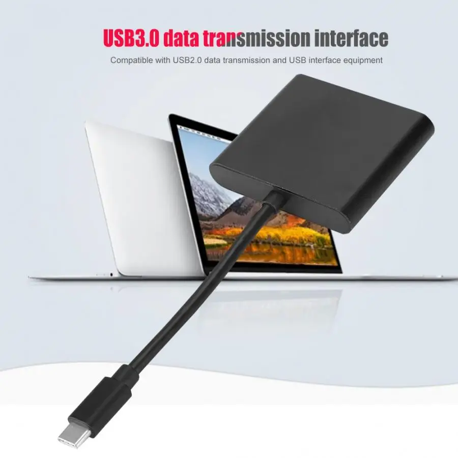 USB3.0 type-C многофункциональное зарядное устройство адаптер к HDMI ТВ конвертер для переключателя зарядное устройство адаптер