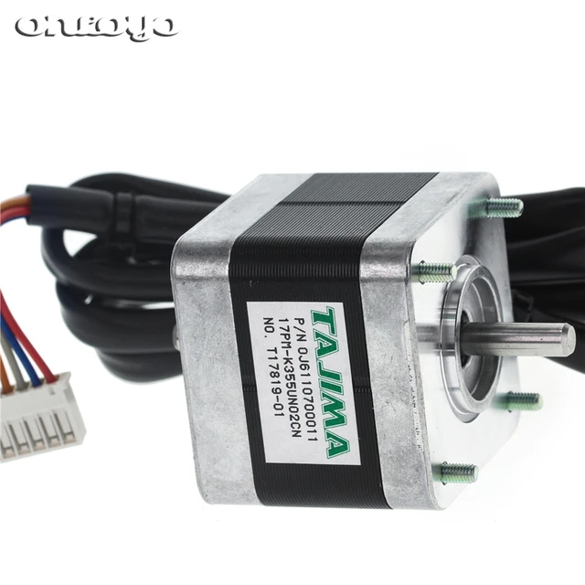 42mm Square Double-End Pulse Motor 0J6107802000 – Hook Knife Motor for Tajima TFGN Series Computer Embroidery Machine