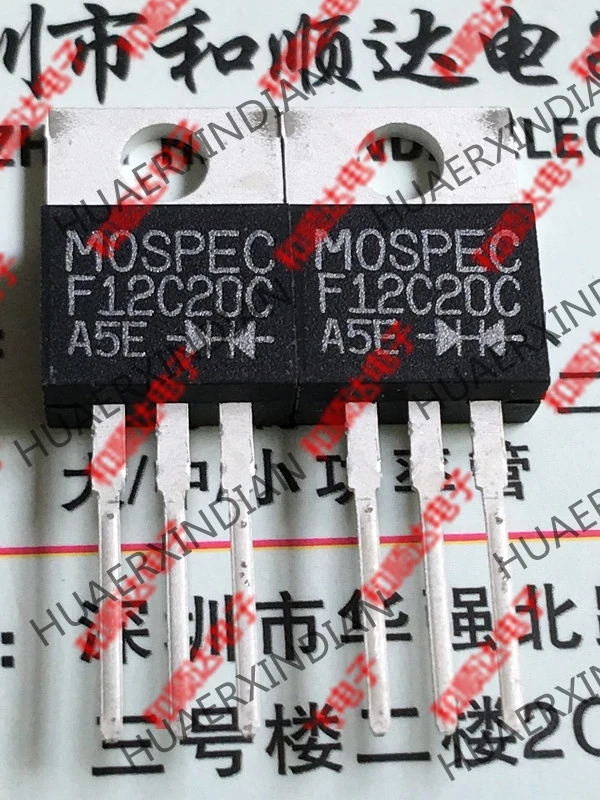 5 шт. F12C20C MOSPEC TO-220