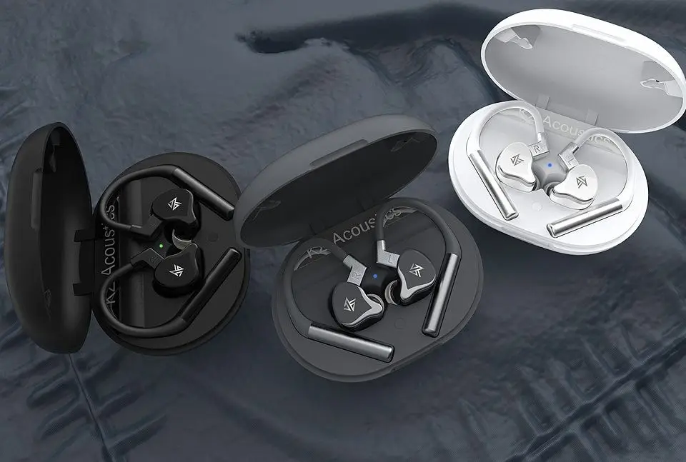 Оригинальные наушники KZ E10 TWS bluetooth 5,0, 10 драйверов, 4 сбалансированных гибридных арматуры, 1 Динамический драйвер, HiFi бас наушники с микрофоном
