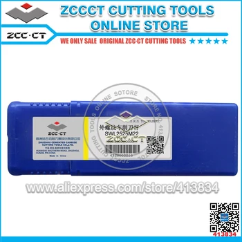 

ZCCCT cutting tools cnc turning tool thread cutter SWL2525M22 25*25 left hand lathe tooling