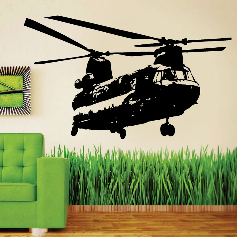Apache Helicopter Decal