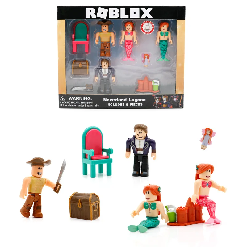 Cross Border Selling Virtual World Roblox Building Blocks Doll Mermaid Game Garage Kit Decoration Color Box In Bags Buy At The Price Of 11 27 In Aliexpress Com Imall Com - game kit roblox