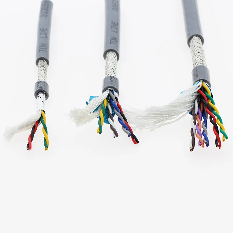 Витая пара экранированный кабель 22AWG 20AWG 18AWG 2 8 сердечников буксирный из ПВХ