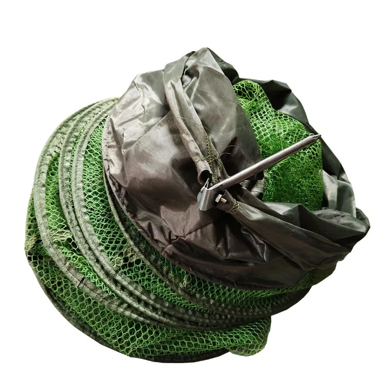 

Fishing Net 1.1M/1.5M/2M/2.5M/3M Folding Quick-drying Glued Fish Trap Live Fishing Cage Basket Dip Nets Shrimp Carp Fishing Tool