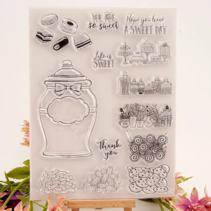 

Thank You Seal Stamp with Cutting Dies Stencil Set DIY Scrapbooking Embossing Photo Album Decorative Paper Card Craft Art Handma