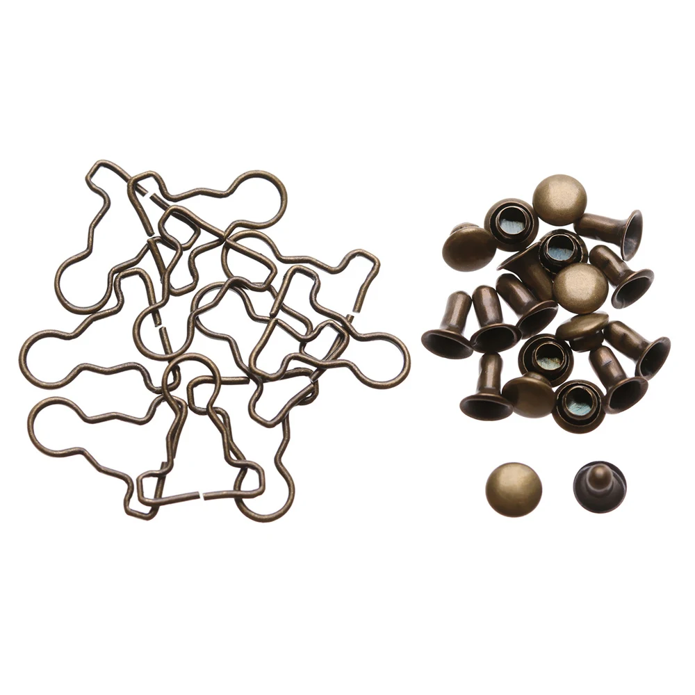 LIUBI 50 Stk Mini Knöpfe 4mm - 5 Farben Für Puppenkleidung DIY