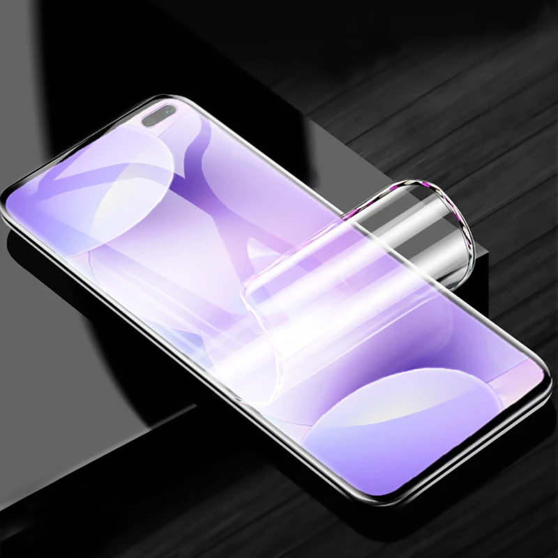 CHYI 3D изогнутая пленка для Xiaomi Redmi K30 pro Защитная пленка для экрана 6,67 Дюймов Полное покрытие нано пленка с инструментами не стекло k30 5g 4g