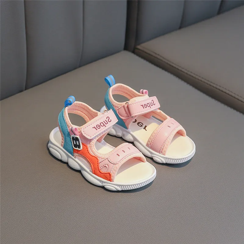 ULKNN  Children Versatile Casual Anti-slip BOY'S Sandals for kids  Girl'S Sandals 2020 Summer New Style Fashion