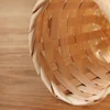 1PCs Small Basket Desktop Finishing Home Storage Bamboo Weaving Products Sundries Organizer Rattan Plant Box Wicker Basket 5
