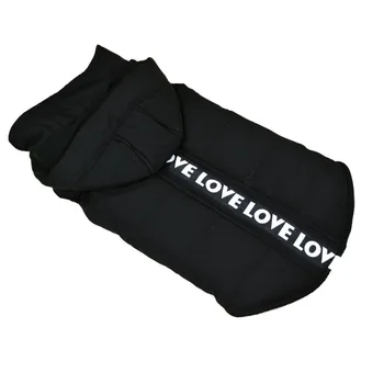 

Pet Autumn Winter Ribbon Printed Decoration Magic Stickers Vest for Small Medium Dogs