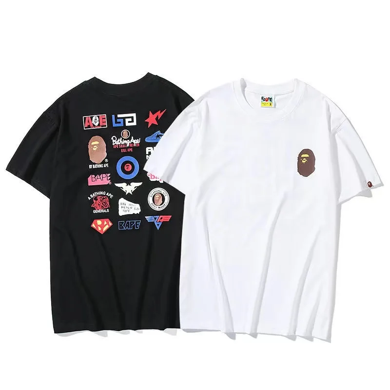 Bape shark Short Sleeve By Bathing 