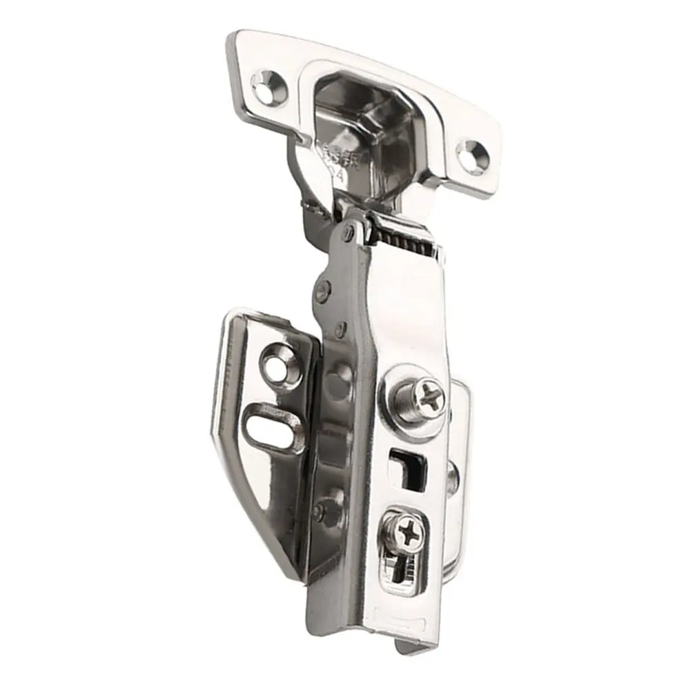 2pcs Pure 304 Stainless Steel Hinge Buffer Hydraulic Damping Spring Water Can Not Rust Full Cover |