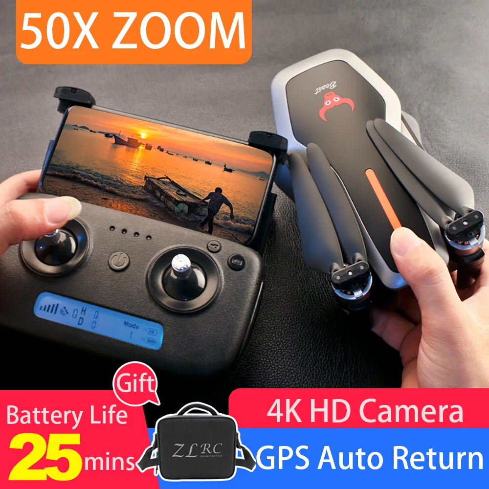 Мини Дрон SG906/SG906 PRO GPS Бесщеточный 4K с камерой 5G Wifi FPV дистанционные игрушки