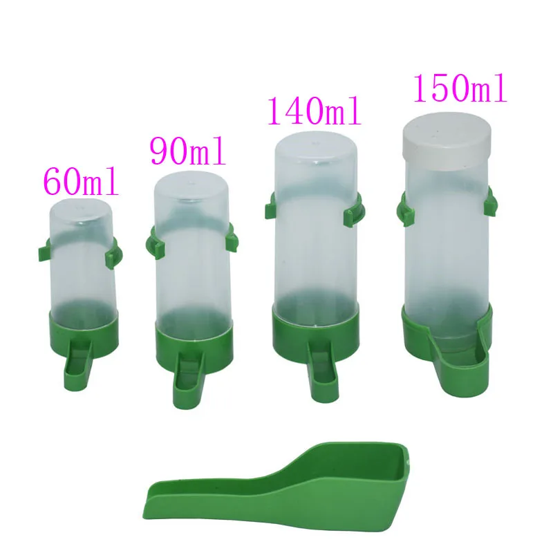 Bird Water Drinker With Clip For Pet Parrot Pigeon