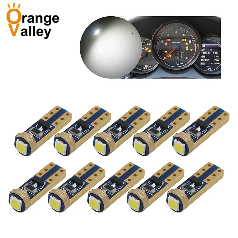 Светодиодные лампы T5 3030 SMD W1.2W 73 74 1 10 светодиодный т. | Автомобили и мотоциклы