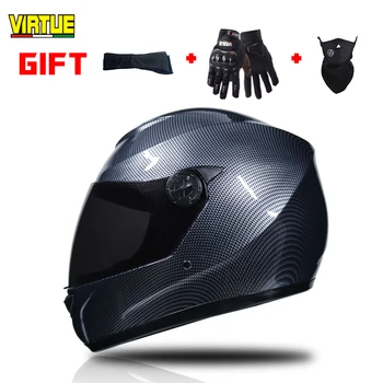 

VIRTUE Full Face Cascos Para Moto man woman four season Motorcycle Helmet Motocross Capacete For Racing Downhill off-road helmet