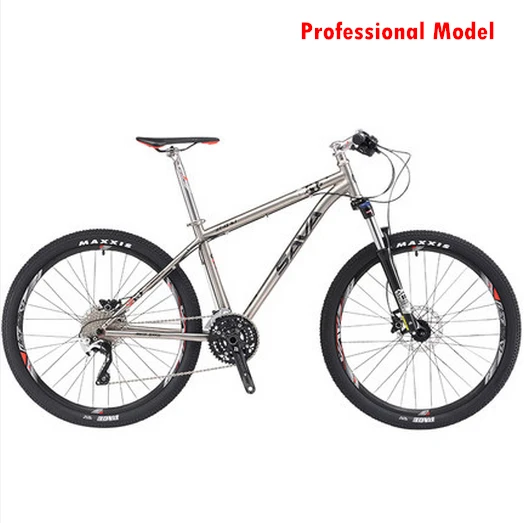 professional model Новая 26 дюймов Рама из титанового сплава 30 скоростей XT Трансмиссия масло дисковые тормоза горный велосипед Открытый Горные MTB велосипед - Цвет: professional model