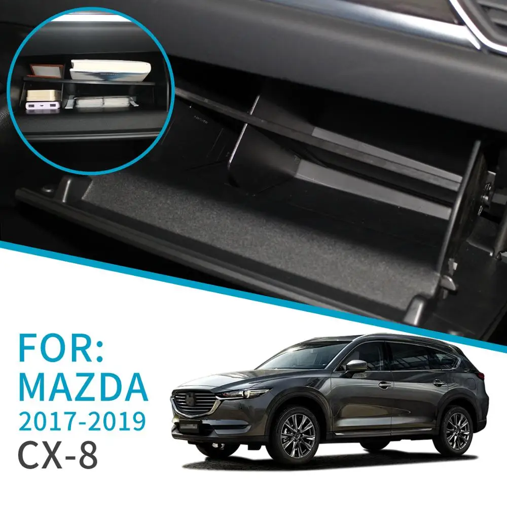 Smabee автомобильный перчаточный ящик интервал для Mazda CX 5 2017 2018 2019 CX5 CX8 консоль