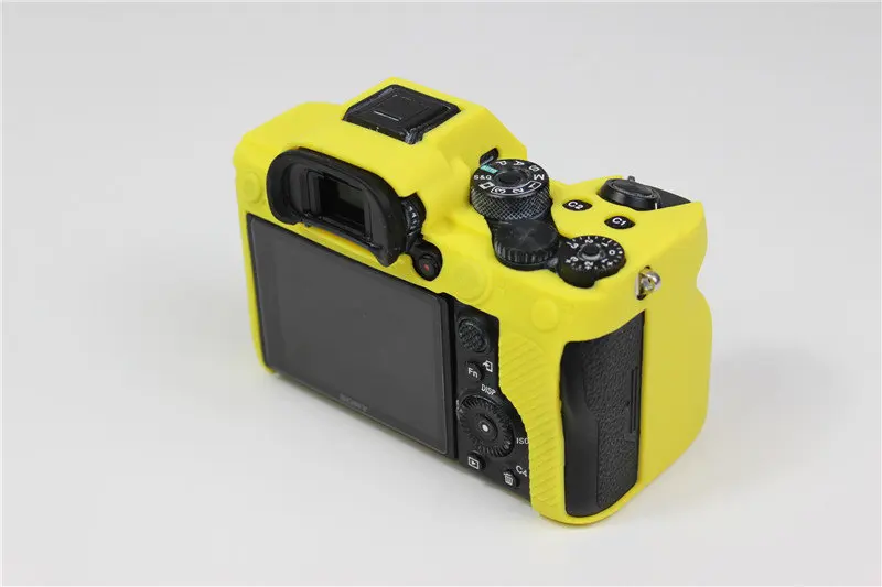 Силиконовая кожа брони чехол для камеры Защитная крышка для sony Alpha A7 II A7R II A7S II A7 III A7R III IV A7M2 A7M3 A7RM3 A7RM4