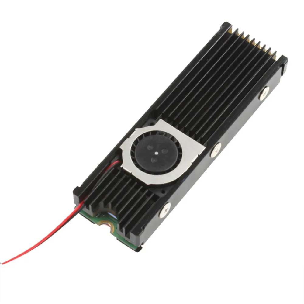 Алюминиевый радиатор охлаждения для NGFF M.2 NVME теплоотвод 2280 SSD металлический лист теплопроводность кремния DIY Радиатор Вентилятор охлаждения