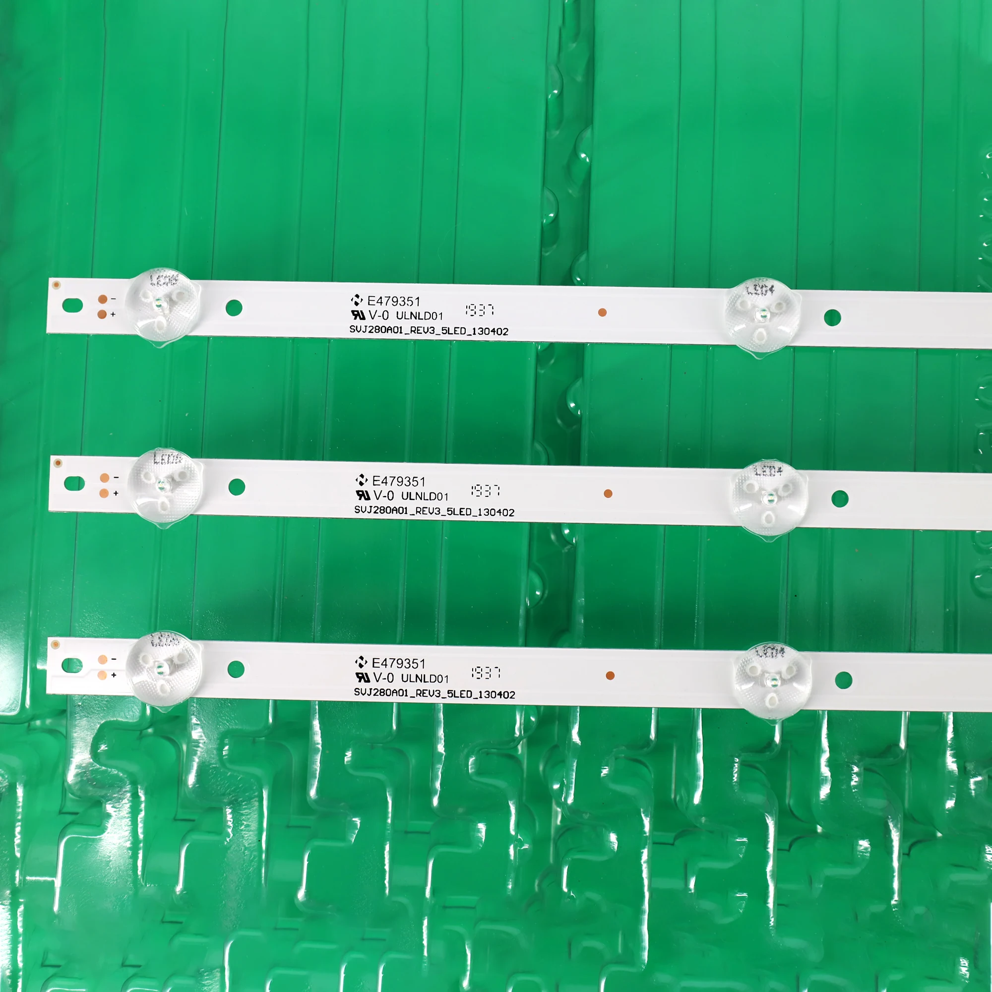 Fita de Luz de Fundo para tv Proline Faixa de Luz de Fundo de 530 mm Svj280a01 Rev3 5led 130402 para Proline 28 Polegadas M280x13 e1 h L2830hd Peças - Imagem 5