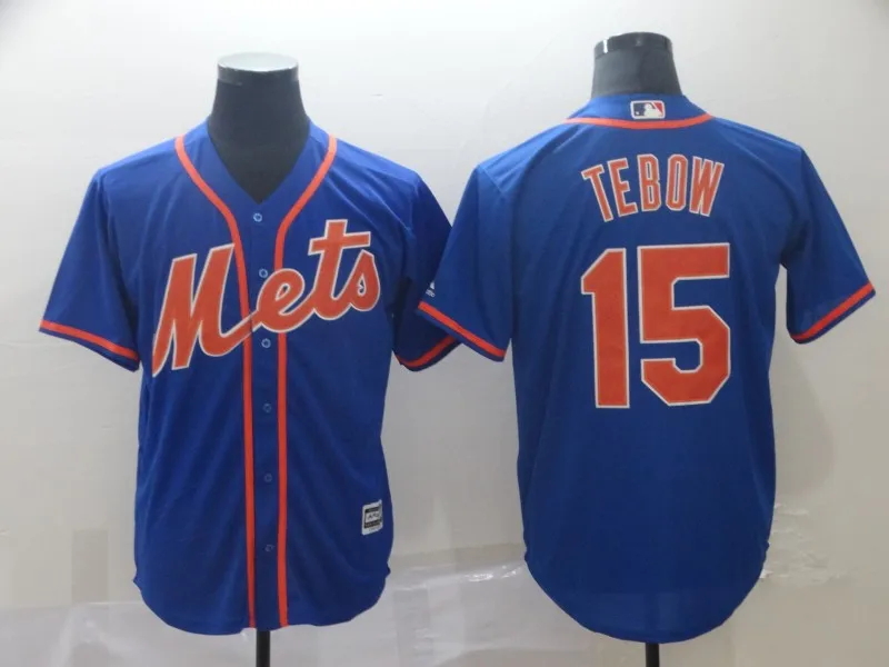 Нью-Йорк Все сшитые мужские плеер Pete Alonso 20 Jacob deGrom 48 Noah Syndergaard 34 tebow 15 майки полярный медведь - Цвет: AS photo