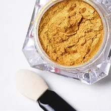 Nails Art Dip порошок для ногтей Блестящий голографический лак для маникюра сухой хромированный пигмент погружающийся порошок BF1