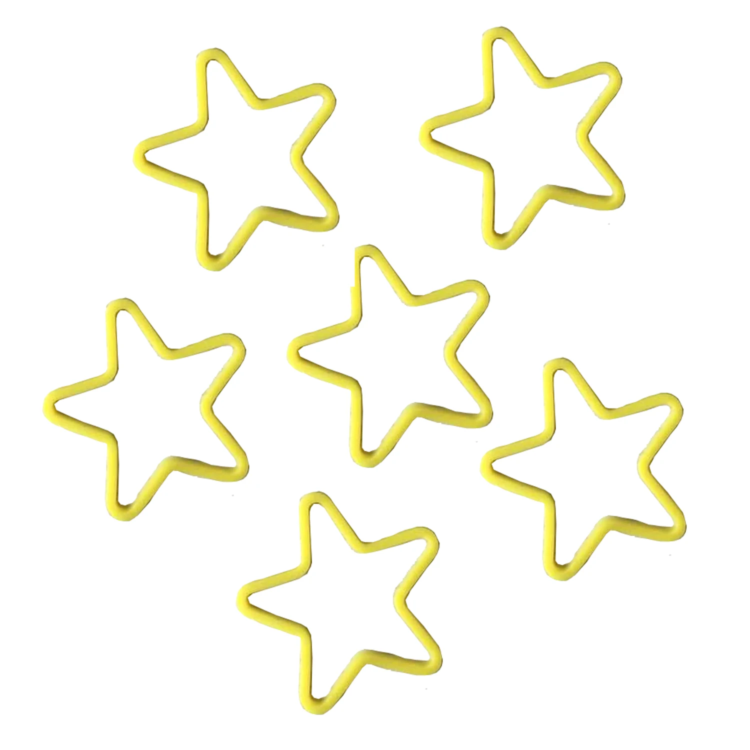 100 Pcs Star Shape Rubber Band Magic Tricks Magician Accessory Close Up Magic Prop Tool bonzo dog band new tricks 1 cd