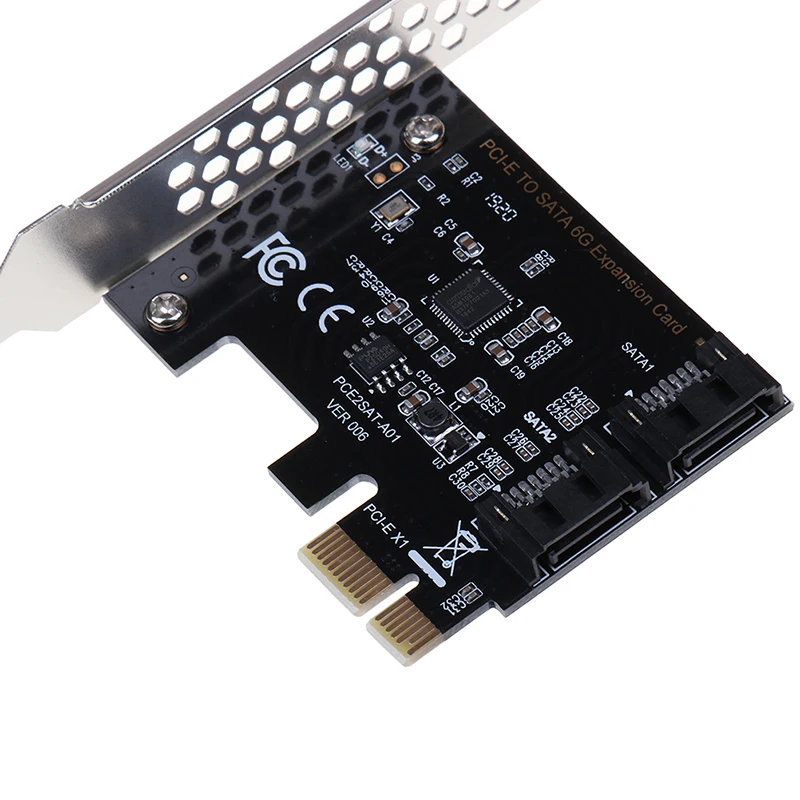 PCI Express SATA 3 контроллер карты, 2 порта PCIe SATA III 6 ГБ/сек. внутренний адаптер